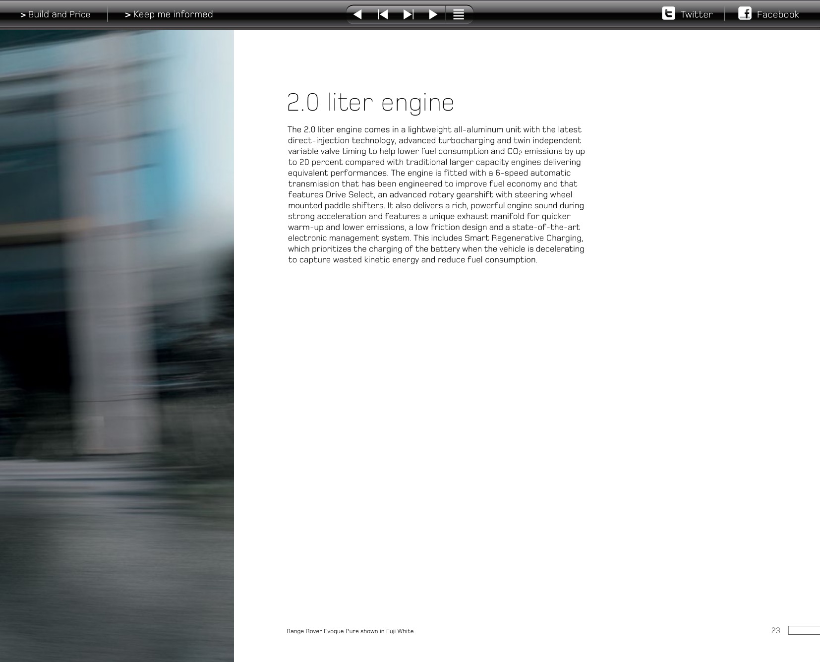 2012 Land Rover Evoque Brochure Page 33